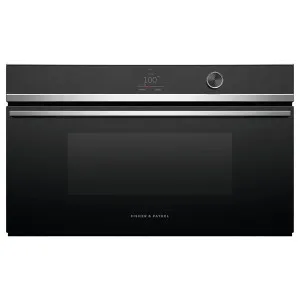 Fisher & Paykel Series 9 76cm Contemporary Compact Combi-Steam Oven Stainless Steel Accents OS76NDTDX1 by Fisher & Paykel, a Ovens for sale on Style Sourcebook