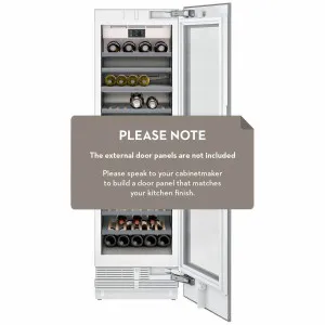 Gaggenau 99 Bottles 400 Series Vario Wine Climate Cabinet Fully Integrated with Glass Door RW466365 by Gaggenau, a Wine Fridges for sale on Style Sourcebook