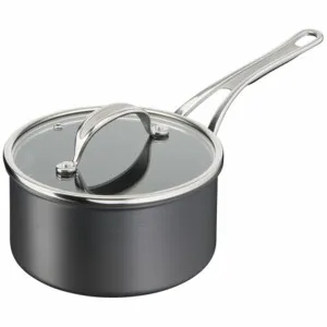 Tefal 2.2L Jamie Oliver Cook's Classics 18cm Induction Non-Stick Hard Anodised Saucepan H9122344 by Tefal, a Cookware for sale on Style Sourcebook