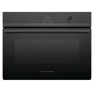 Fisher & Paykel Series 9 60cm Contemporary Compact Combi-Steam Oven Black Glass OS60NDTDB1 by Fisher & Paykel, a Ovens for sale on Style Sourcebook