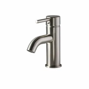 Rogerseller Tonic Basin Mixer Tap - Brushed Nickel 3606000607 by Rogerseller, a Kitchen Taps & Mixers for sale on Style Sourcebook