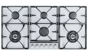 Franke 98.5cm Gas Cooktop Stainless Steel FIG906S1L by Franke, a Cooktops for sale on Style Sourcebook