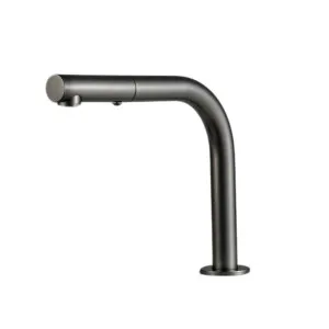 Rogerseller Tonic Square Sink Outlet with Pull Out Spray - Graphite 3606015205 by Rogerseller, a Kitchen Taps & Mixers for sale on Style Sourcebook