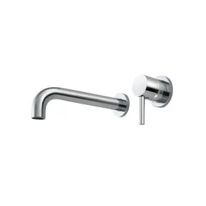 Rogerseller Tonic Down 200mm Wall Mixer & Basin Outlet - Chrome 3606014801 by Rogerseller, a Kitchen Taps & Mixers for sale on Style Sourcebook