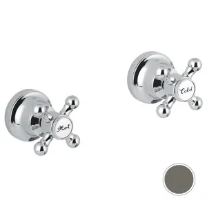 Armando Vicario Provincial Top Assembly with Cross Handles - Brushed Nickel 2200BN by Armando Vicario, a Kitchen Taps & Mixers for sale on Style Sourcebook