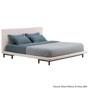 De La Espada Frame Queen Bed - Ash Upholstery Range A 765QAA by De La Espada, a Beds & Bed Frames for sale on Style Sourcebook