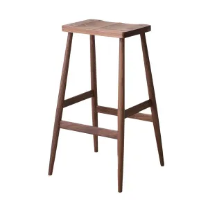 Pinch Imo Low Counter Stool - Walnut PI-BS-IM-WAL-LOW by Pinch, a Chairs for sale on Style Sourcebook