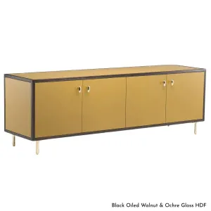 De La Espada Classon Sideboard 4 Door - Walnut 052EW by De La Espada, a Cabinets, Chests for sale on Style Sourcebook