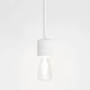 Lighting Republic Parlour Lite Textured Pendant with Slim Profile White by Lighting Republic, a Lighting for sale on Style Sourcebook