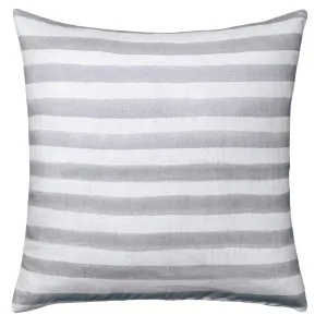 Rumi Striped Lilac Linen Cushion - 50X50cm by Urban Road, a Cushions, Decorative Pillows for sale on Style Sourcebook