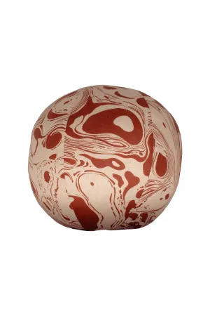 Fluid Round Linen Cushion - 30X30cm by Urban Road, a Cushions, Decorative Pillows for sale on Style Sourcebook