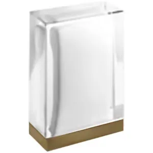 Fantini Venezia Murano Glass Wall Handle for Cold - Matte British Gold PVD and White 29P6N448CB-CW by Fantini, a Kitchen Taps & Mixers for sale on Style Sourcebook