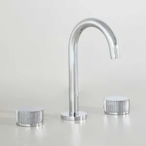 Astra Walker Assemble Dial Basin Set with Reeded Handles & 110mm Swivel Spout A810069V600 by Astra Walker, a Kitchen Taps & Mixers for sale on Style Sourcebook