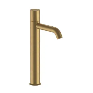 Fantini Nostromo Tall Basin Mixer Pure Brass PVD 50Q7E906WFZ by Fantini, a Kitchen Taps & Mixers for sale on Style Sourcebook