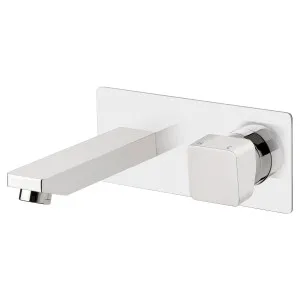 Sussex Taps Suba 210mm Wall Basin Mixer RH Outlet System BWBMS210RH by Sussex Taps, a Kitchen Taps & Mixers for sale on Style Sourcebook