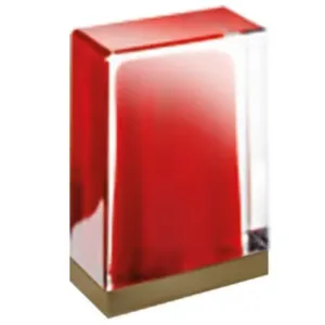 Fantini Venezia Murano Glass Wall Handle for Diverter - Matte British Gold PVD and Red 29P6N448CC by Fantini, a Kitchen Taps & Mixers for sale on Style Sourcebook