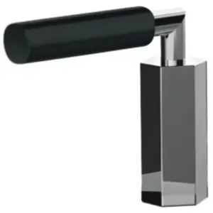 Fantini Venezia Left Side Lever Wall Handle for Hot - Chrome and Matte Black 2902N54713-HW by Fantini, a Kitchen Taps & Mixers for sale on Style Sourcebook