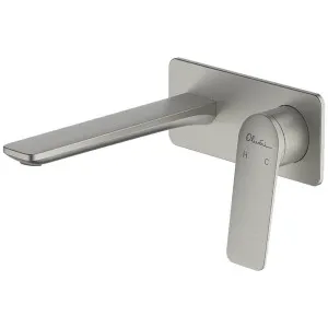 Oliveri Paris Wall Mixer Set - Brushed Nickel PA102500BN by Oliveri, a Kitchen Taps & Mixers for sale on Style Sourcebook