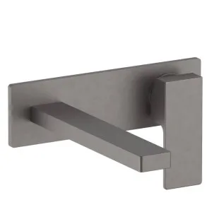 Fantini Mint Wall Mixer & Oulet - Matte Gun Metal PVD 34P5F813B-4400M011A by Fantini, a Kitchen Taps & Mixers for sale on Style Sourcebook