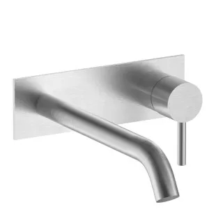 Fantini Nostromo Wall Mixer & Outlet - Brushed Stainless Steel 5093E813B-4400M011A by Fantini, a Kitchen Taps & Mixers for sale on Style Sourcebook