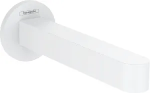 Hansgrohe Finoris Bath Spout - Matte White 76410700 by Hansgrohe, a Kitchen Taps & Mixers for sale on Style Sourcebook