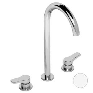 AboutWater AL/23 Tall Basin Tap Set - Matte White 2629B206WFZ by AboutWater, a Kitchen Taps & Mixers for sale on Style Sourcebook