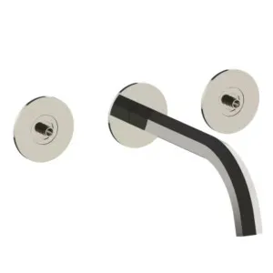 Fantini Venezia Wall Tap Set with Outlet (Without Handles) - Polished Nickel 2995N013SB-4400R010A by Fantini, a Kitchen Taps & Mixers for sale on Style Sourcebook