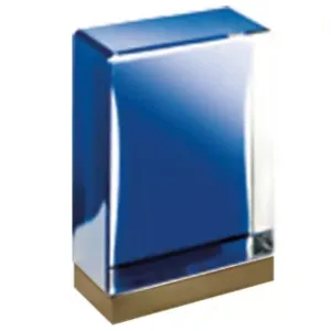 Fantini Venezia Murano Glass Wall Handle for Hot - Matte British Gold PVD and Blue 29P6N448CD-HW by Fantini, a Kitchen Taps & Mixers for sale on Style Sourcebook