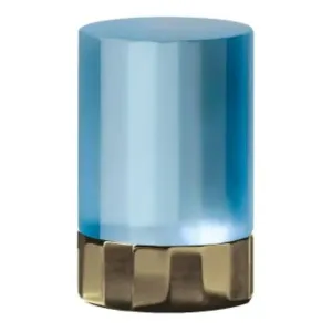 Fantini Venezia Crystal Wall Handle for Cold - Matte British Gold and Matte Light Blue 29P6N746CF-CW by Fantini, a Kitchen Taps & Mixers for sale on Style Sourcebook