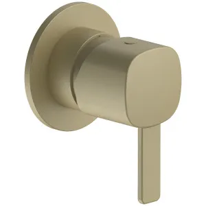Fantini Lame Wall Mixer - Matte British Gold PVD 24P6M163B-4400M063A by Fantini, a Kitchen Taps & Mixers for sale on Style Sourcebook