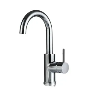 Rogerseller Tonic Gooseneck Basin Mixer - Chrome 3606013601 by Rogerseller, a Kitchen Taps & Mixers for sale on Style Sourcebook