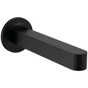 Hansgrohe Finoris Bath Spout - Matte Black 76410670 by Hansgrohe, a Kitchen Taps & Mixers for sale on Style Sourcebook