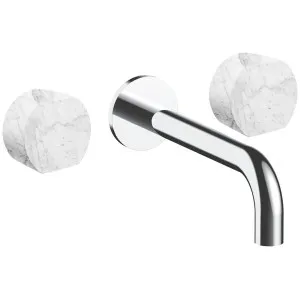 AboutWater AF/21 Wall Tap Set with Outlet - Chrome / Carrara 2702A813BCX-4400R010 by AboutWater, a Kitchen Taps & Mixers for sale on Style Sourcebook