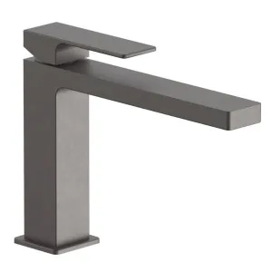 Fantini Mint Basin Mixer with Extended Spout - Matte Gun Metal PVD 34P5F003WFZ by Fantini, a Kitchen Taps & Mixers for sale on Style Sourcebook