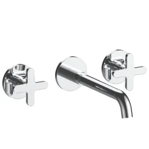 Fantini Icona Classic Wall Tap Set With Outlet - Chrome 5302R013B-4400R010A by Fantini, a Kitchen Taps & Mixers for sale on Style Sourcebook