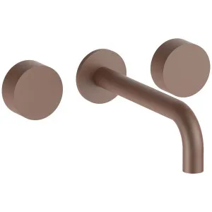 AboutWater AF/21 Wall Tap Set With Outlet - Matte Copper PVD 27P9A813B-4400R010A by AboutWater, a Kitchen Taps & Mixers for sale on Style Sourcebook