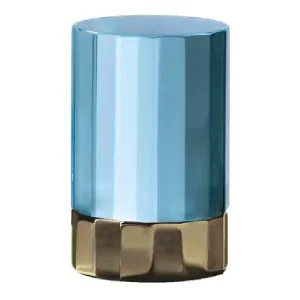 Fantini Venezia Crystal Wall Handle for Cold - Matte British Gold and Transparent Light Blue 29P6N746CE-CW by Fantini, a Kitchen Taps & Mixers for sale on Style Sourcebook