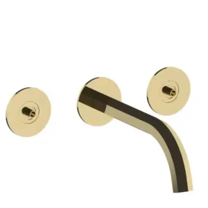 Fantini Venezia Wall Tap Set with Outlet (Without Handles) - Gold Plus 2901N013SB-4400R010A by Fantini, a Kitchen Taps & Mixers for sale on Style Sourcebook