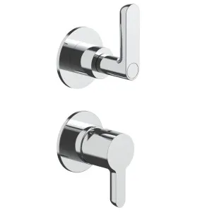 Fantini Icona Deco Wall Diverter Mixer - Chrome 5302R685B-4400M585A by Fantini, a Kitchen Taps & Mixers for sale on Style Sourcebook