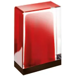 Fantini Venezia Red Murano Glass Hob Handle For Hot - Matte Gun Metal 29P5N448CC-H by Fantini, a Kitchen Taps & Mixers for sale on Style Sourcebook