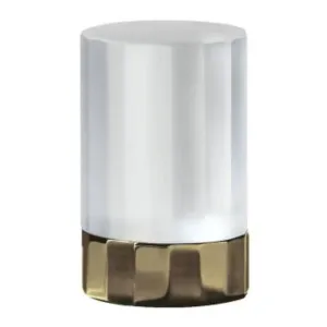 Fantini Venezia Crystal Wall Handle for Cold - Matte British Gold and Transparent White 29P6N746C6-CW by Fantini, a Kitchen Taps & Mixers for sale on Style Sourcebook