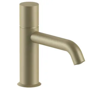 Fantini Nostromo Basin Mixer with Extended Spout - Matte British Gold PVD 50P6E903WFZ by Fantini, a Kitchen Taps & Mixers for sale on Style Sourcebook