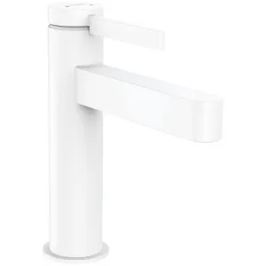 Hansgrohe Finoris Single Lever Basin Mixer 110 without Waste Set - Matte White 76020703 by Hansgrohe, a Kitchen Taps & Mixers for sale on Style Sourcebook