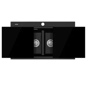 ST-BL1566GT OF San-Black Dbl Bowl   Acc by Santorini, a Kitchen Sinks for sale on Style Sourcebook