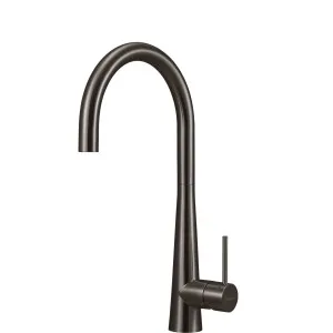 SS31620-GL Gunmetal Goose Neck Mixer by Essente 316, a Kitchen Taps & Mixers for sale on Style Sourcebook