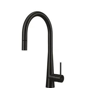 SS31625-BL Black Pull Out Goose Neck by Essente 316, a Kitchen Taps & Mixers for sale on Style Sourcebook