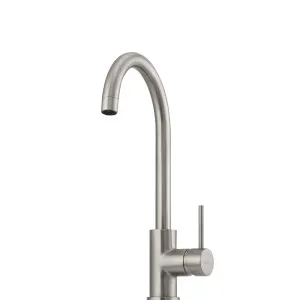 VE520FBN Venice Goose Neck Mixer BN by Venice, a Kitchen Taps & Mixers for sale on Style Sourcebook