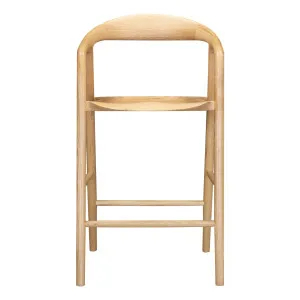 Moreno Bar Chair in Ash Natural by OZ Design, a Bar Stools for sale on Style Sourcebook