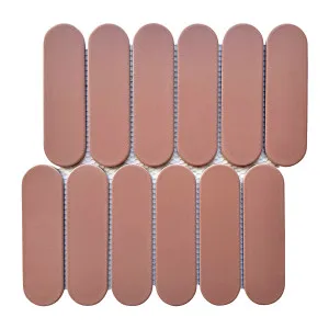 Piru Pill Rose Matt Mosaic Tile by Beaumont Tiles, a Mosaic Tiles for sale on Style Sourcebook