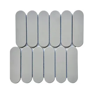 Piru Pill Beige Matt Mosaic Tile by Beaumont Tiles, a Mosaic Tiles for sale on Style Sourcebook